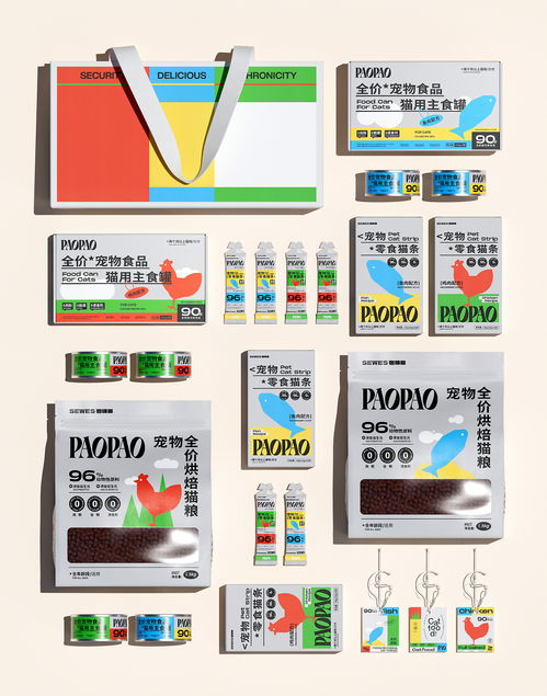 泡泡寵物食品包裝全案設計與數字內容制作服務